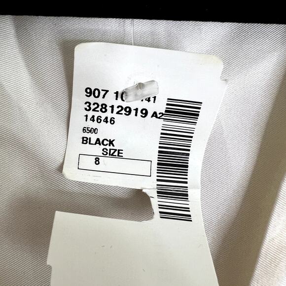 Ralph Lauren BLACK LABEL NEW Blouse Top Women 8 White Silk Quiet Luxury Designer - Picture 4 of 14